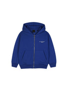 Felpa per bambino Givenchy Kids blu con sta,mpa logo sul davanti H31285 865 GIVENCHY KIDS 