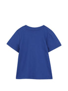 T-shirt per neonati Givenchy Kids blu con dettaglio logo H31286 865 GIVENCHY KIDS 