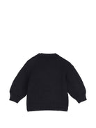 Maglione per neonato Givenchy Kids blu con ricamo logo H31294 853 GIVENCHY KIDS 