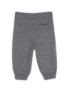 Tuta sportiva per neonato Givenchy Kids grigia con logo ricamato H31295 A47 GIVENCHY KIDS 