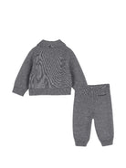 Tuta sportiva per neonato Givenchy Kids grigia con logo ricamato H31295 A47 GIVENCHY KIDS 