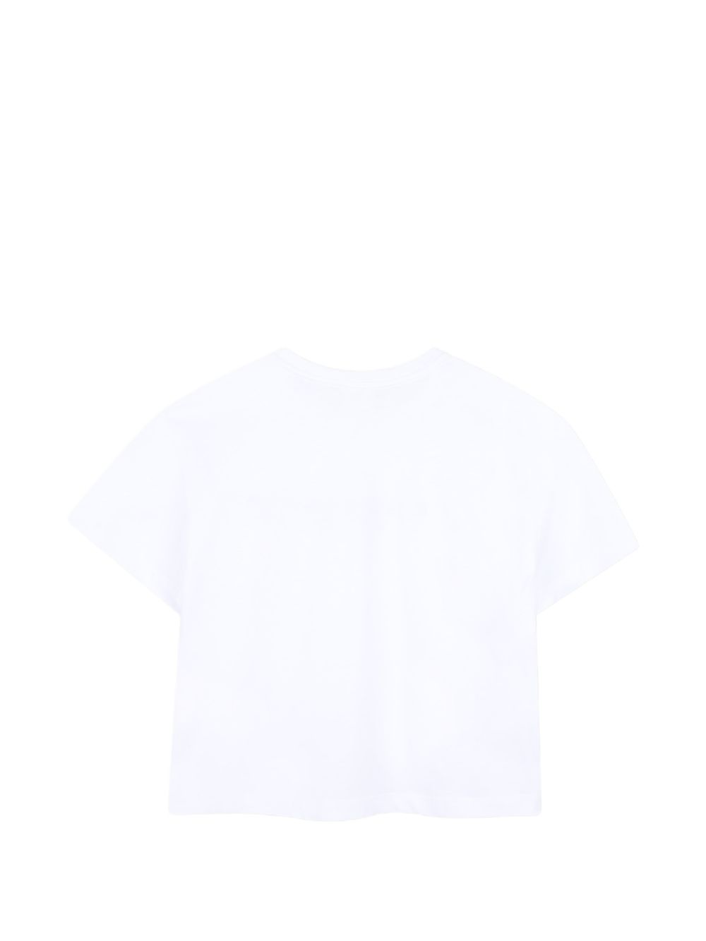 T-shirt per bambina Givenchy Kids bianca con stampa logo sul davanti H31315 10P GIVENCHY KIDS 