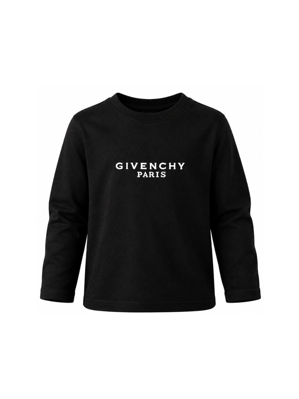 T-shirt per bambino Givenchy Kids nero con stampa logo sul davanti H31321 09B GIVENCHY KIDS 