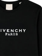 T-shirt per bambino Givenchy Kids nero con stampa logo sul davanti H31321 09B GIVENCHY KIDS 