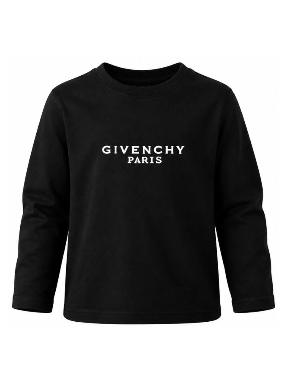 T-shirt per bambino Givenchy Kids nero con stampa logo sul davanti H31321 09B GIVENCHY KIDS 