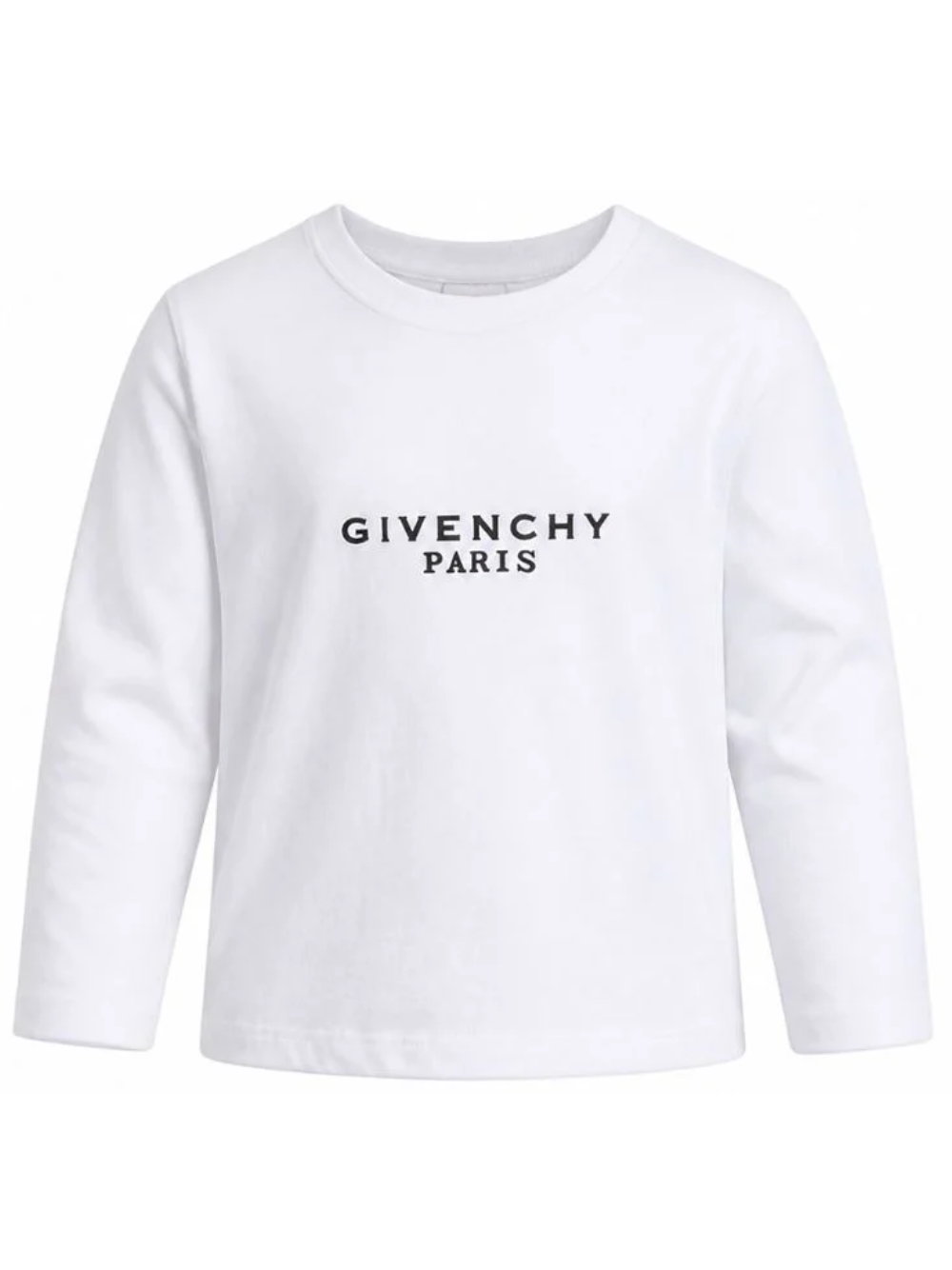 T-shirt per bambino Givenchy Kids bianca con stampa logo sul davanti H31321 10P GIVENCHY KIDS 