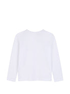 T-shirt per bambino Givenchy Kids bianca con stampa logo sul davanti H31321 10P GIVENCHY KIDS 