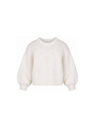 Maglione per bambina Givenchy Kids beige con ricamo H31324 117 GIVENCHY KIDS 