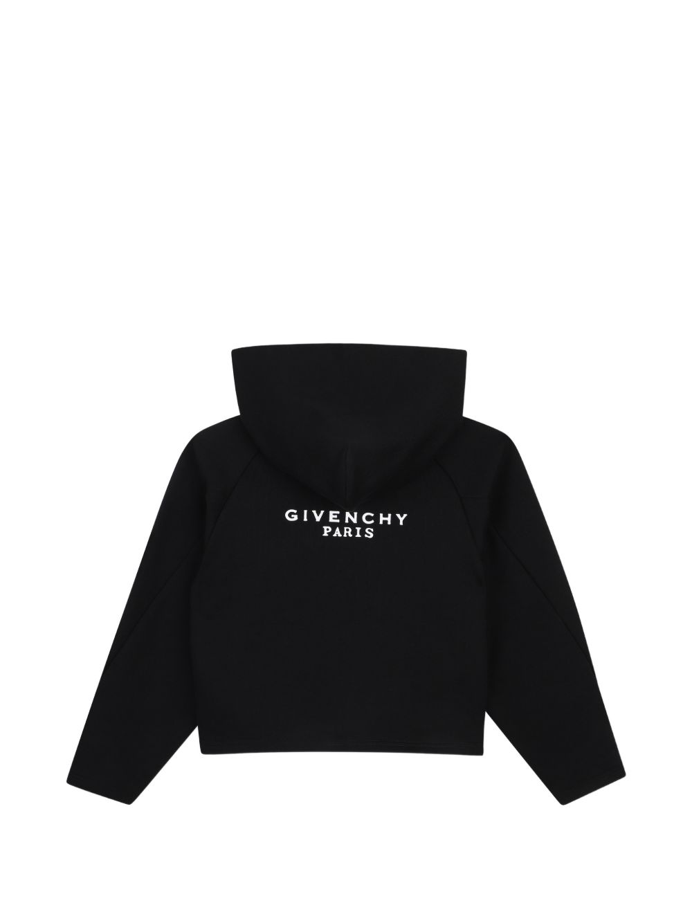 Felpa per bambina Givenchy Kids nera con stampa logo sul davanti H31327 09B GIVENCHY KIDS 