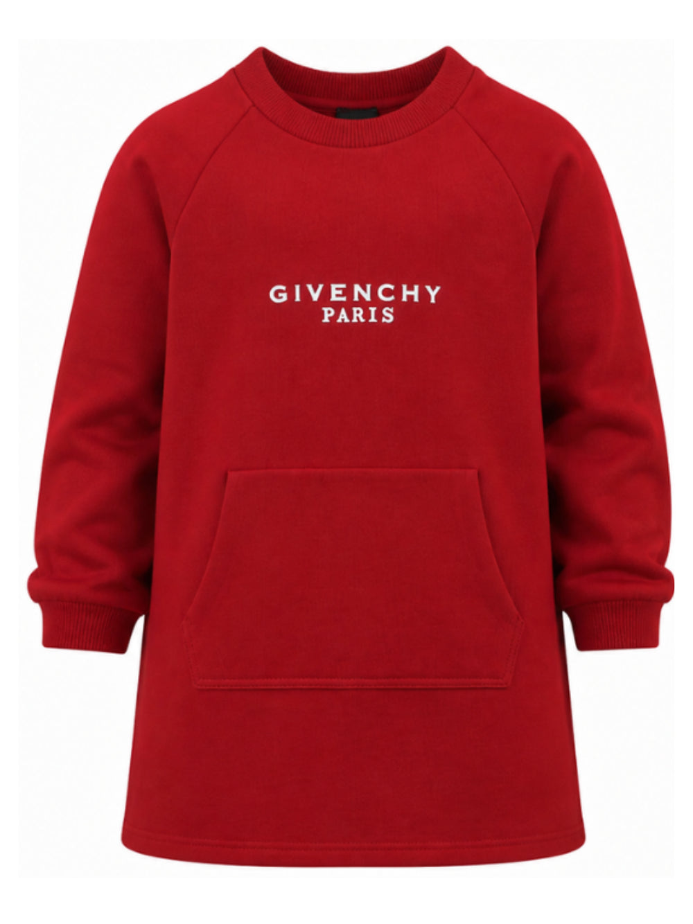 Abito per bambina Givenchy Kids rosso con dettaglio logo H31331 96D GIVENCHY KIDS 