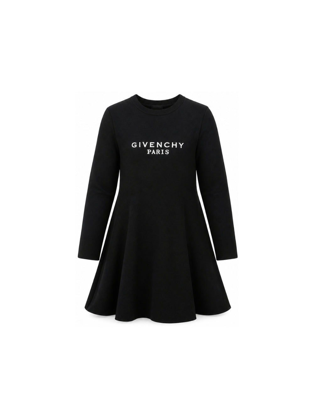 Abito per bambina Givenchy Kids nero con dettaglio logo H31332 09B GIVENCHY KIDS 