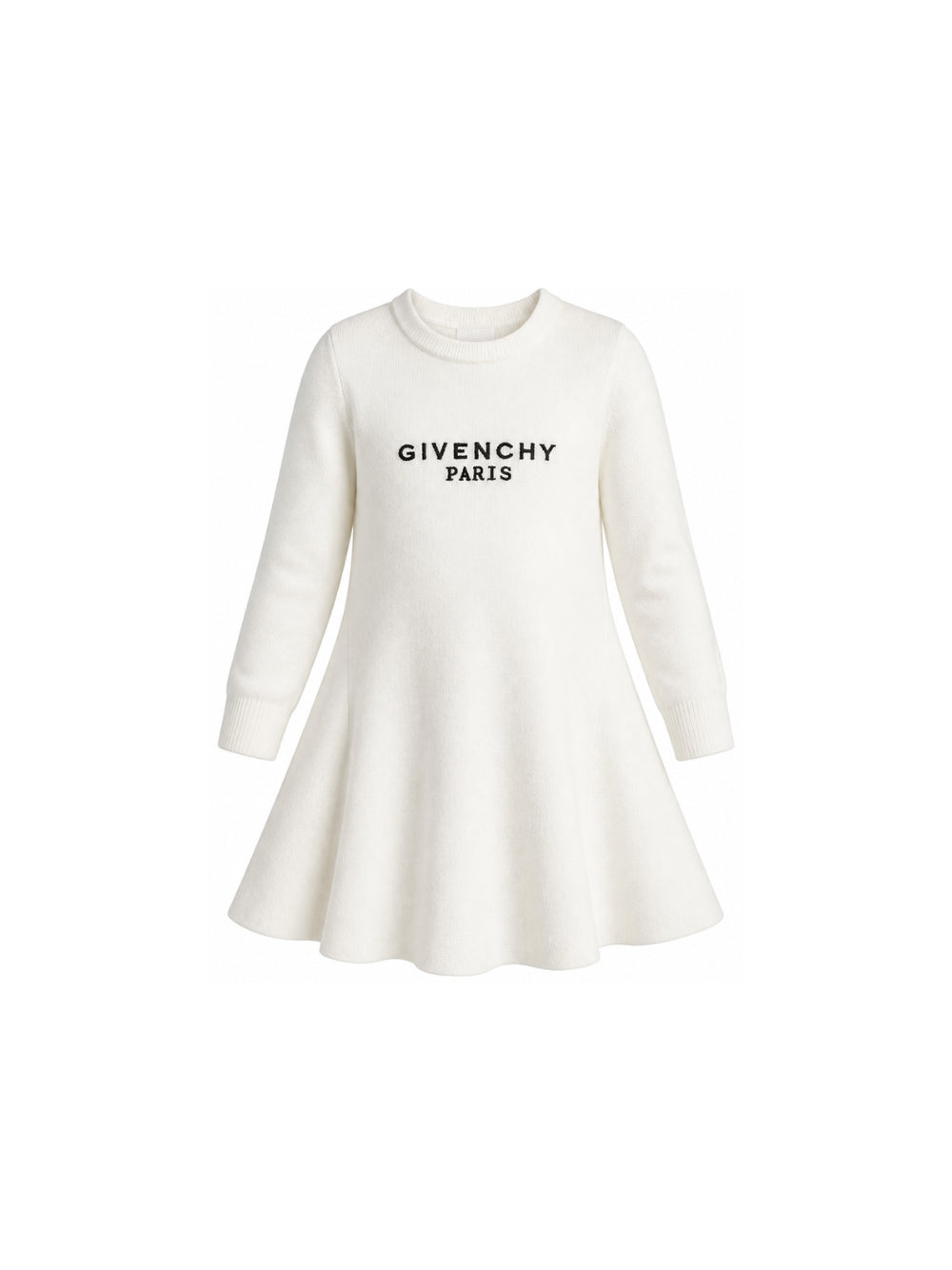 Abito per bambina Givenchy Kids beige con dettaglio logo H31332 117 GIVENCHY KIDS 