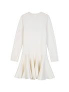 Abito per bambina Givenchy Kids beige con dettaglio logo H31332 117 GIVENCHY KIDS 