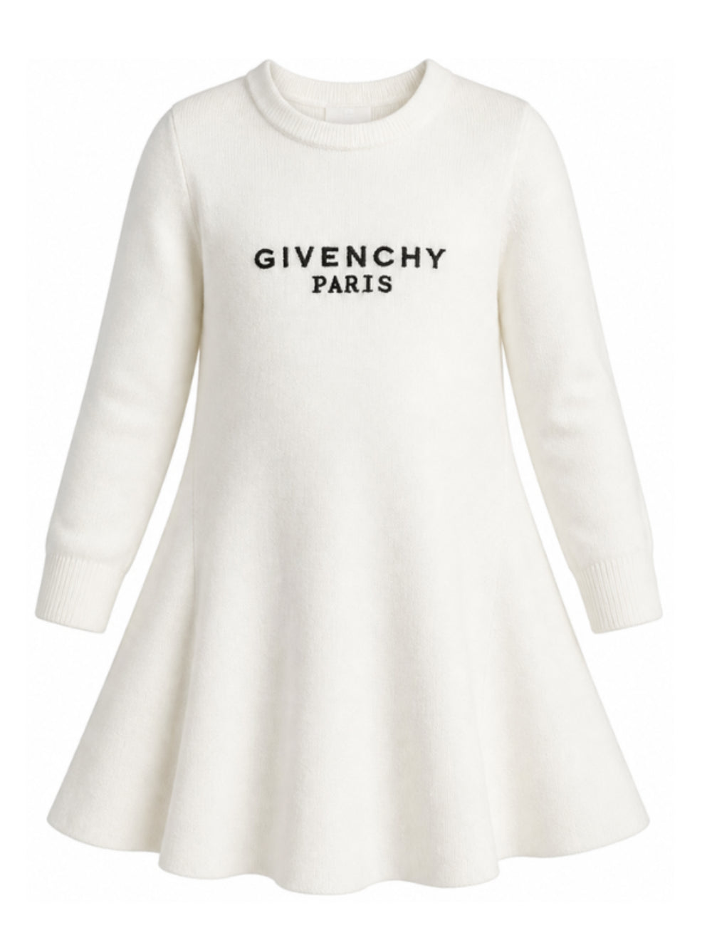 Abito per bambina Givenchy Kids beige con dettaglio logo H31332 117 GIVENCHY KIDS 