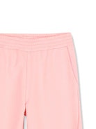 Pantaloni sportivi per bambina Givenchy Kids rosa con stampa H31336 46G GIVENCHY KIDS 