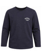 T-shirt per bambino Givenchy Kids blu con logo sul davanti H31347 853 GIVENCHY KIDS 
