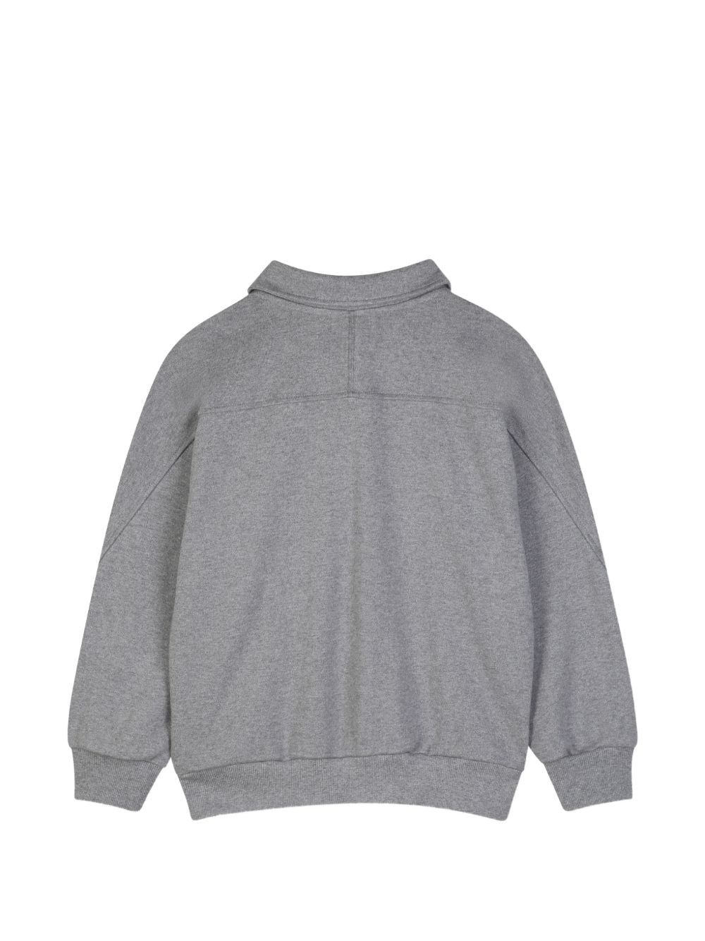 Felpa per bambino Givenchy Kids grigia con tasca applicata sul petto H31348 A47 GIVENCHY KIDS 