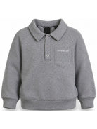 Felpa per bambino Givenchy Kids grigia con tasca applicata sul petto H31348 A47 GIVENCHY KIDS 