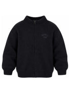 Cardigan per bambino Givenchy Kids blu navi con logo ricamato sul davanti H31349 853 GIVENCHY KIDS 