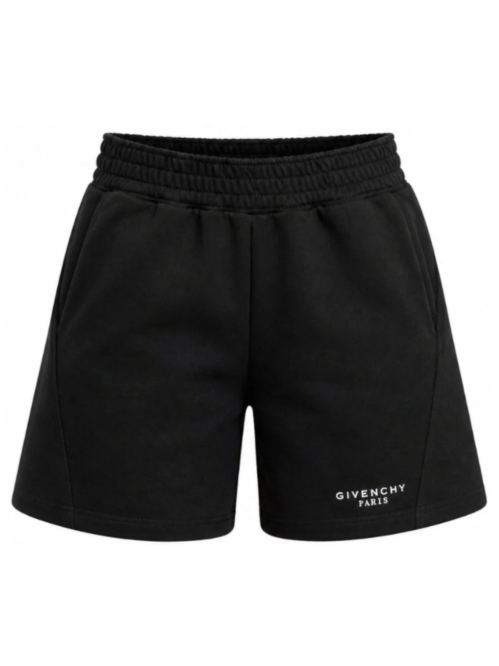 Shorts sportivi per bambino Givenchy Kids neri con stampa logo H31361 09B GIVENCHY KIDS 