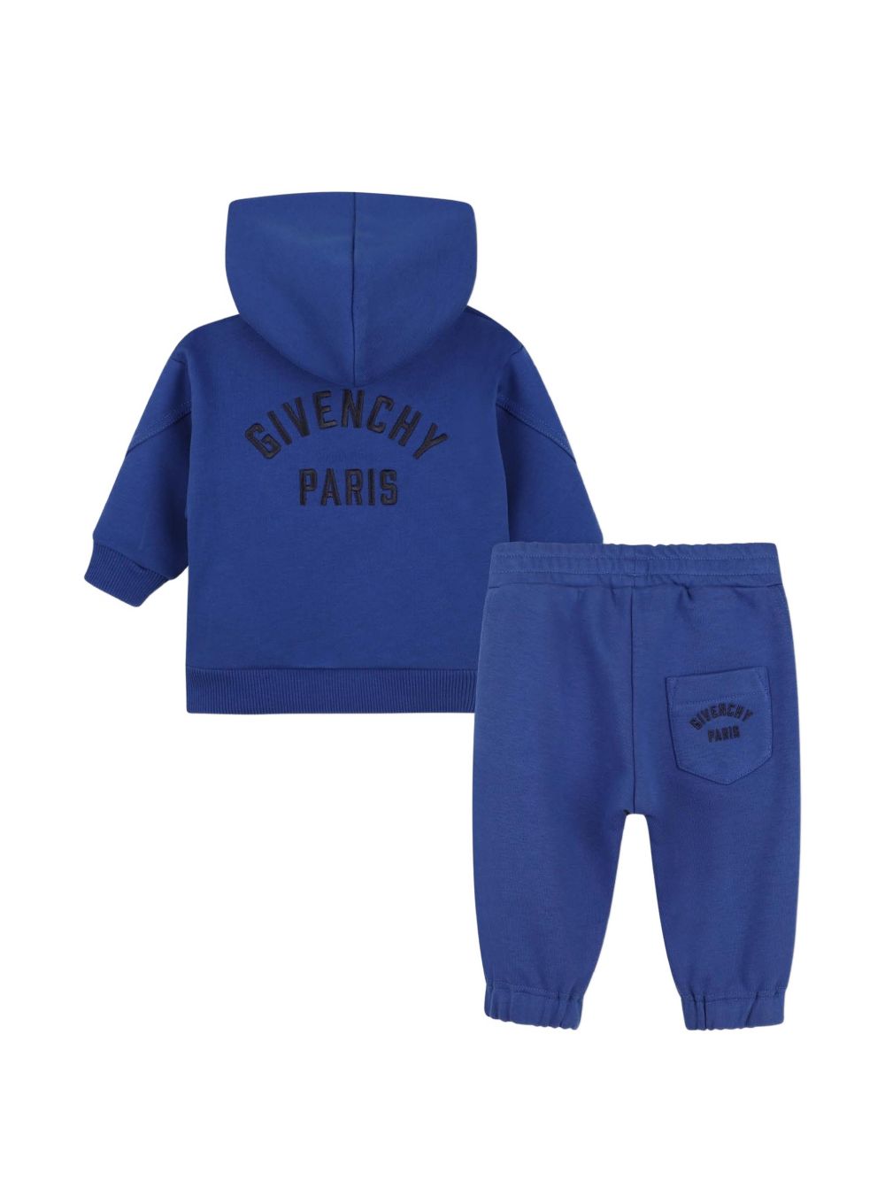 Completo per neonato Givenchy Kids blu con dettaglio logo H31366 865 GIVENCHY KIDS 