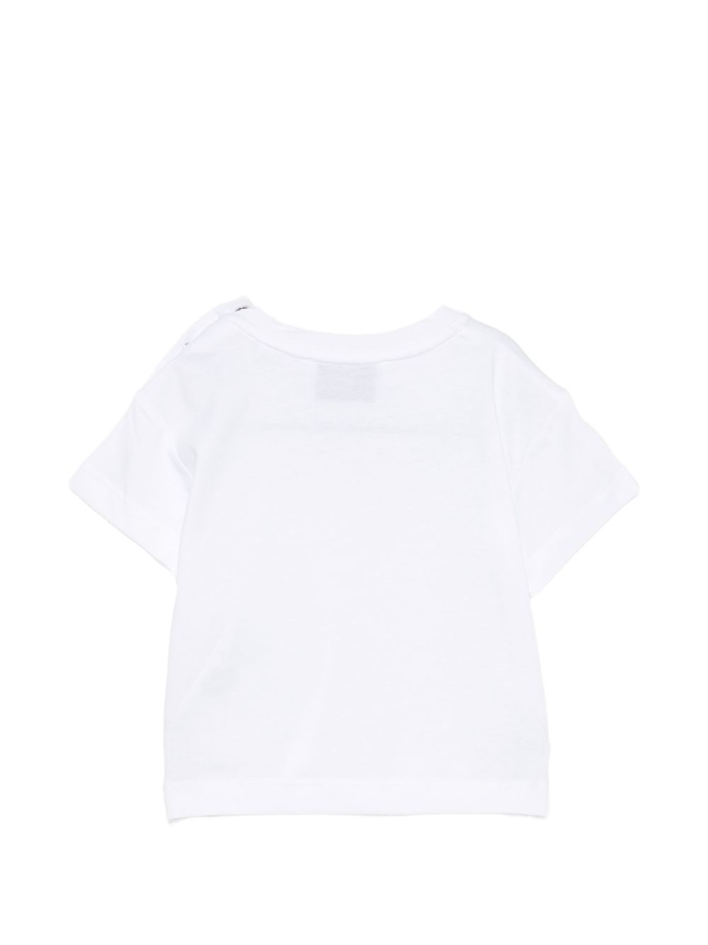T-shirt per neonati Givenchy Kids bianca con logo sul davanti H31379 10P GIVENCHY KIDS 