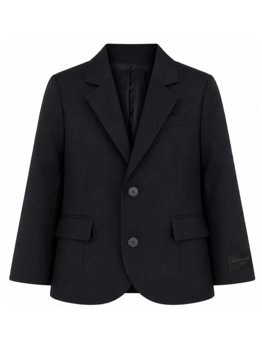 Giacca per bambino Givenchy Kids nera con revers classici H31407 09B GIVENCHY KIDS 