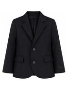Giacca per bambino Givenchy Kids nera con revers classici H31407 09B GIVENCHY KIDS 