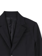 Giacca per bambino Givenchy Kids nera con revers classici H31407 09B GIVENCHY KIDS 
