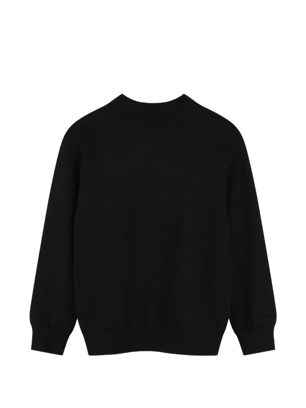 Maglione per bambino Givenchy Kids nero con logo ricamato sul davanti H31441 09B GIVENCHY KIDS 