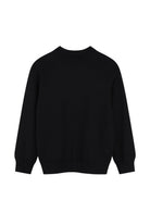 Maglione per bambino Givenchy Kids nero con logo ricamato sul davanti H31441 09B GIVENCHY KIDS 
