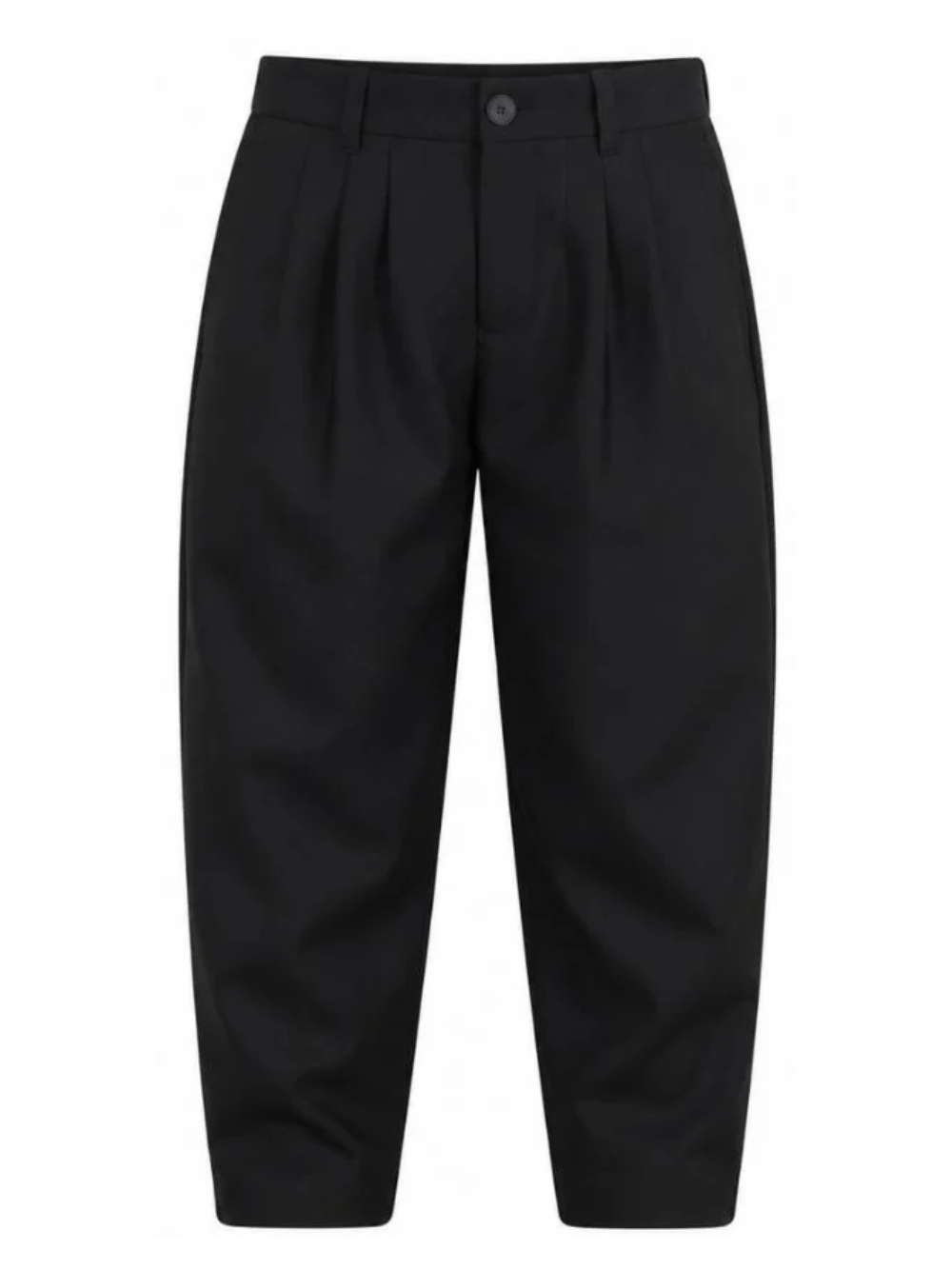 Pantaloni per bambino Givenchy Kids neri con dettaglio pieghe H31446 09B GIVENCHY KIDS 