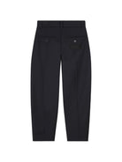 Pantaloni per bambino Givenchy Kids neri con dettaglio pieghe H31446 09B GIVENCHY KIDS 