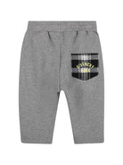 Completo per neonato Givenchy Kids grigio con tasca a quadri H31454 A47 GIVENCHY KIDS 