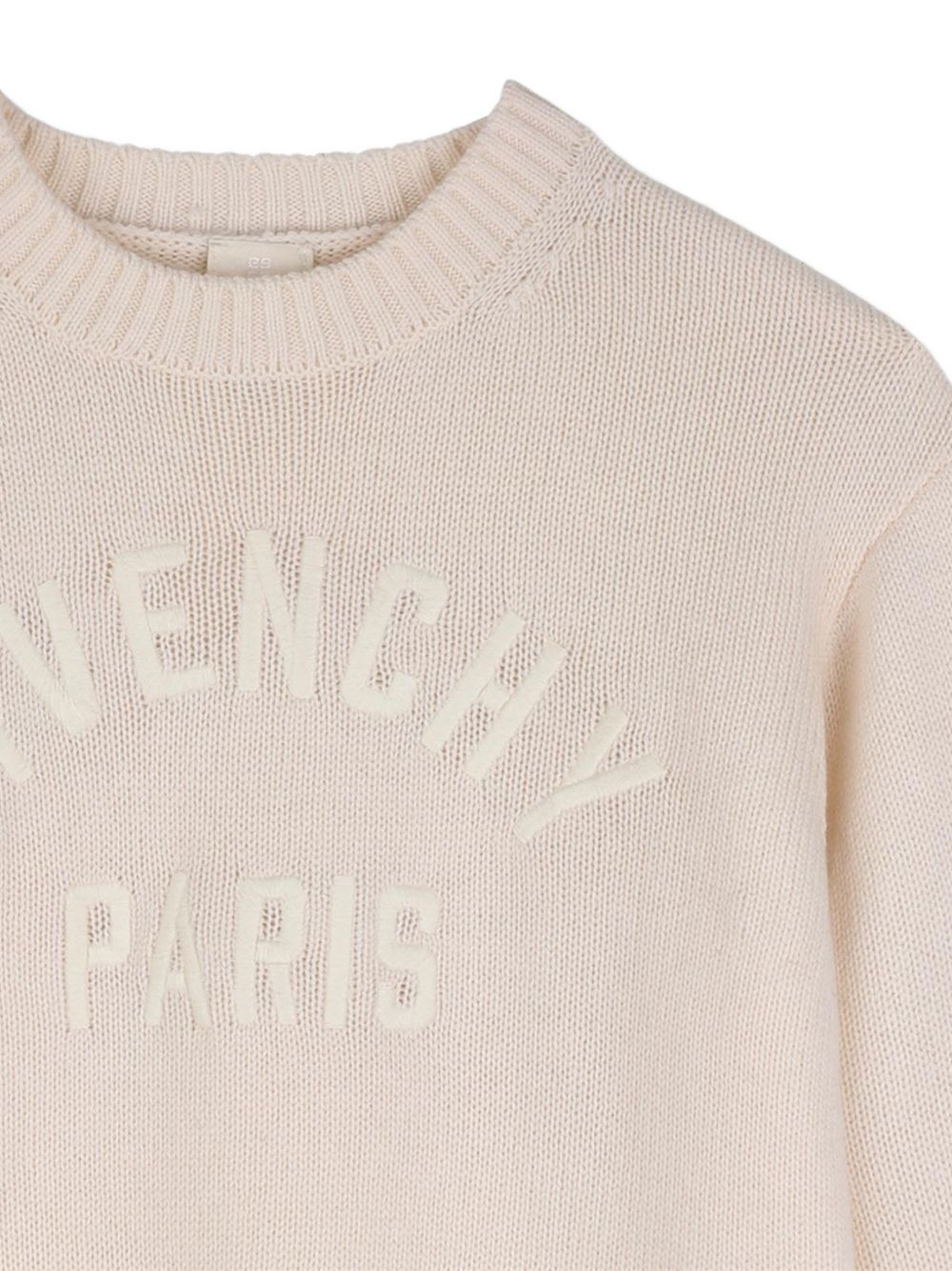 Maglione per bambina Givenchy Kids beige con logo ricamato H31487 117 GIVENCHY KIDS 