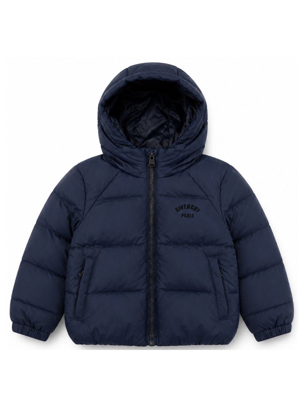 Giubbino per neonato Givenchy Kids blu con logo ricamato H31501 853 GIVENCHY KIDS 