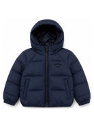 Giubbino per neonato Givenchy Kids blu con logo ricamato H31501 853 GIVENCHY KIDS 