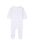 Set tutina e cappellino per neonata Givenchy Kids rosa con logo ricamato sul davanti H31539 N54 GIVENCHY KIDS 