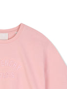 T-shirt per bambina Givenchy Kids rosa con taglio crop H31559 46G GIVENCHY KIDS 