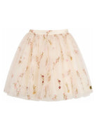 Gonna per bambina Givenchy Kids bianco con ricamo floreale all-over H31562 148 GIVENCHY KIDS 