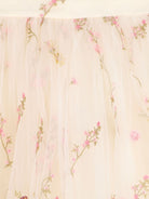 Gonna per bambina Givenchy Kids bianco con ricamo floreale all-over H31562 148 GIVENCHY KIDS 