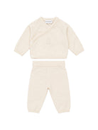 Set regalo tutina orsetto e cofanetto per neonati Givenchy Kids beige con orsetto H31563 21K GIVENCHY KIDS 