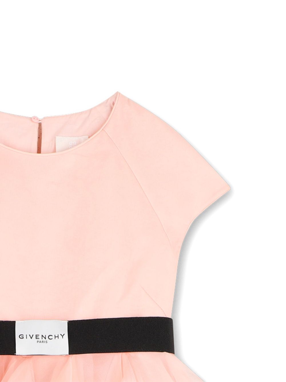 Abito per bambina Givenchy Kids rosa con fascia con applicazione H31571 46M GIVENCHY KIDS 