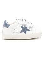 Sneakers per neonato Goolden Goose Kids bianco con toppa a stelle F00166F008632 10573 GOLDEN GOOSE KIDS 