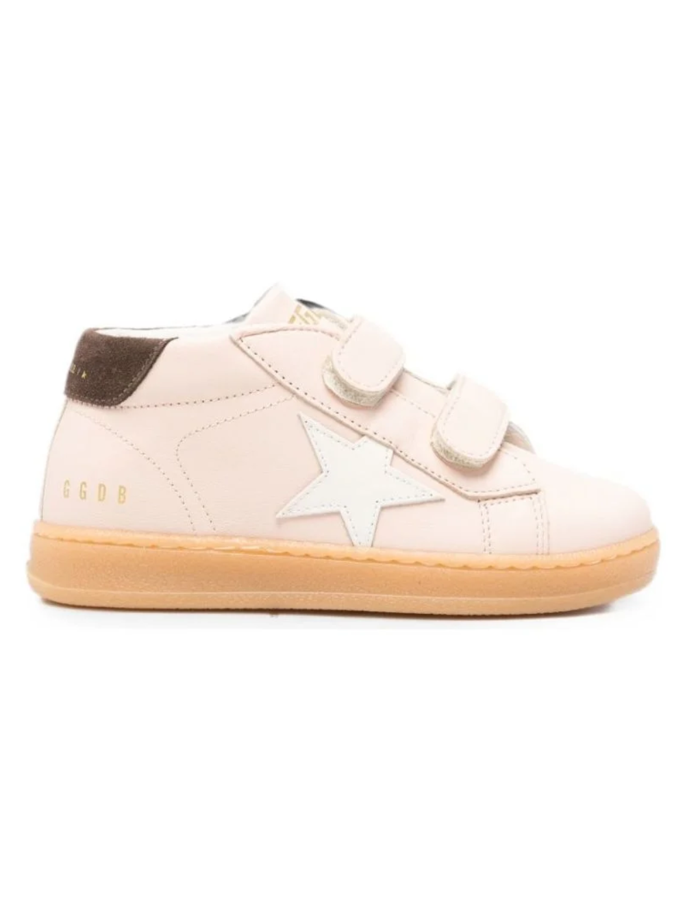 Sneakers June Ballstar per bambina Golden Goose Kids rosa con chiusura a strappo F00386F008635 25816 GOLDEN GOOSE KIDS 