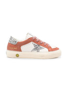 Sneakers per bambina Golden Goose Kids marroni con inserti glitterati F00495F008646 82710 GOLDEN GOOSE KIDS 