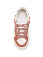 Sneakers per bambina Golden Goose Kids marroni con inserti glitterati F00495F008646 82710 GOLDEN GOOSE KIDS 