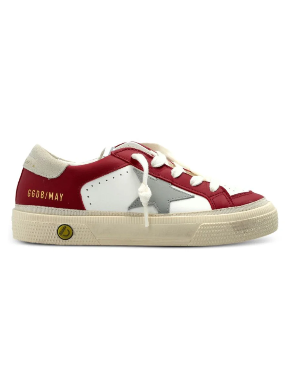 Sneakers per bambini Golden Goose Kids rosso con dettagli a contrasto bianchi F00495F008669 11892 GOLDEN GOOSE KIDS 