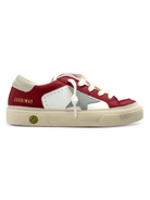 Sneakers per bambini Golden Goose Kids rosso con dettagli a contrasto bianchi F00495F008669 11892 GOLDEN GOOSE KIDS 