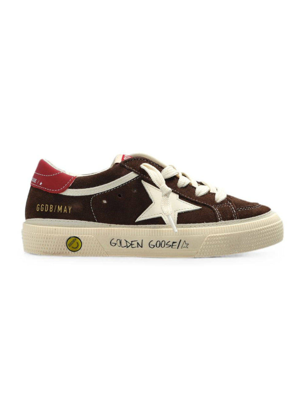 Sneakers per bambino Golden Goose Kids marrone con dettagli in camoscio F00496F008645 55773 GOLDEN GOOSE KIDS 